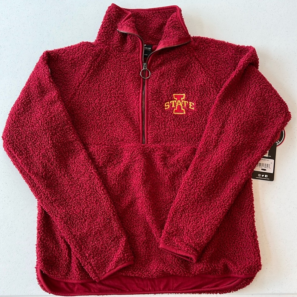 Colosseum Iowa State University 1/4 zip. NWT. Size Small
